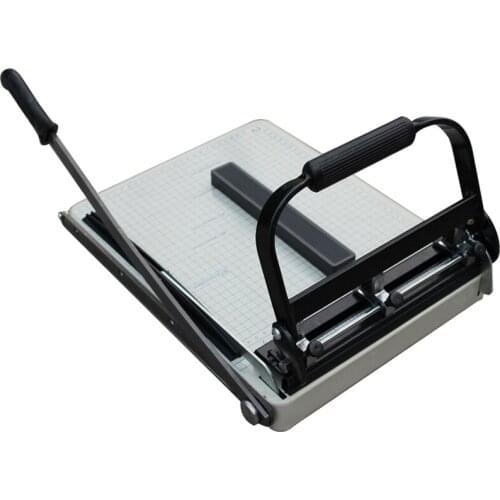 Manual punching machine punching and binding machine paper cutting and punching dual-purpose machine adjustable hole distance wi