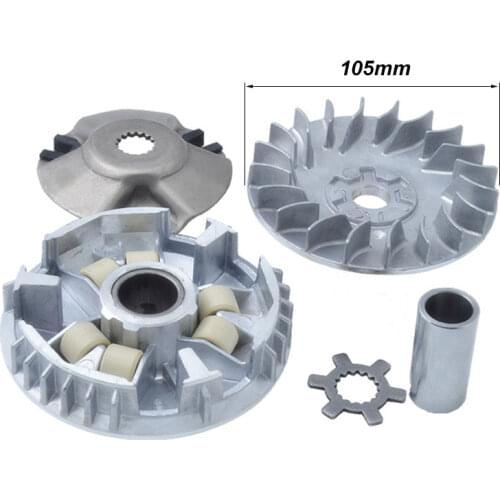 Motorcycle Front Drive Clutch Variator Pulley Assembly For Yamaha ZY100 JOG100 RS100 RSZ100 BWS100 Scooter Engine Spare Parts