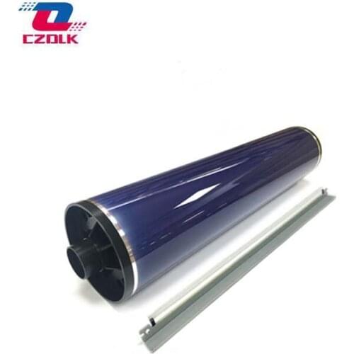 1Set Compatible Long Life Opc Drum+Drum Cleaning blade for Xerox DC4110 900 1100 4127 4112 4595 DC1100 DC4110 DC4595 DC4127 Drum
