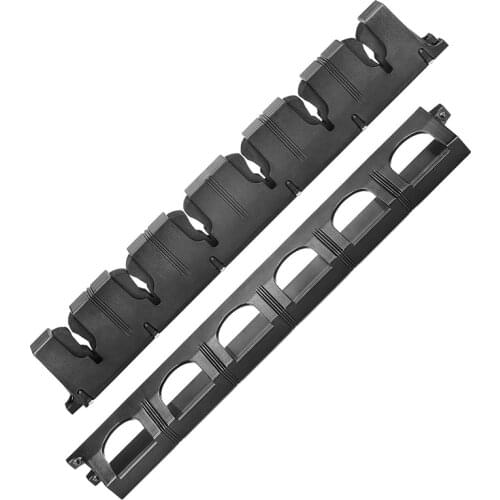 Fishing Vertical Rod Rack Horizontal Fishing Pole Holder Wall Mount Modular Support 6 Rod for Garage