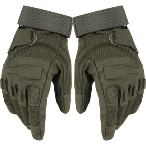 Winter Sport Gloves Mens Outdoor Military Gloves Full Finger Army Tactical Mittens Wear-resistant Riding Gloves