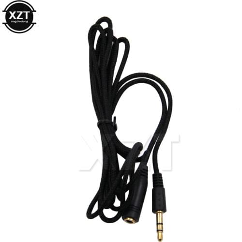 1.5m/3m/5m 3.5mm Jack Female to Male Earphone Headphone Stereo Audio Extension Cable for Speaker Phone Nylon Wire