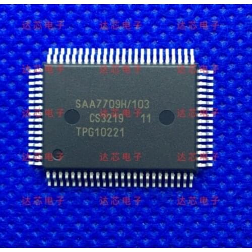 1pcs SAA7709H/103 SAA7709H 103 SAA7709H103 SAA 709H/103 AA709H/103 SA709H/103 QFP80 100% New Original
