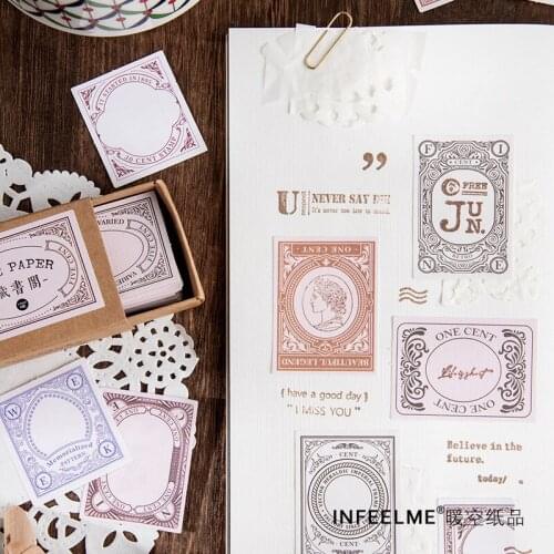 20set/lot Memo Pads Sticky Notes Charing Street No. 10 Series Junk Journal Paper diary Scrapbooking Stickers Office