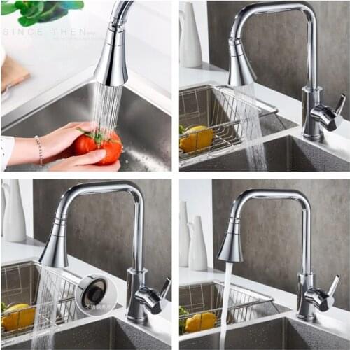 3Modes Kitchen Water Faucet Aerator Universal Adjustable Splash Bubbler Water Saving Filter Shower Head Nozzle Tap Connector