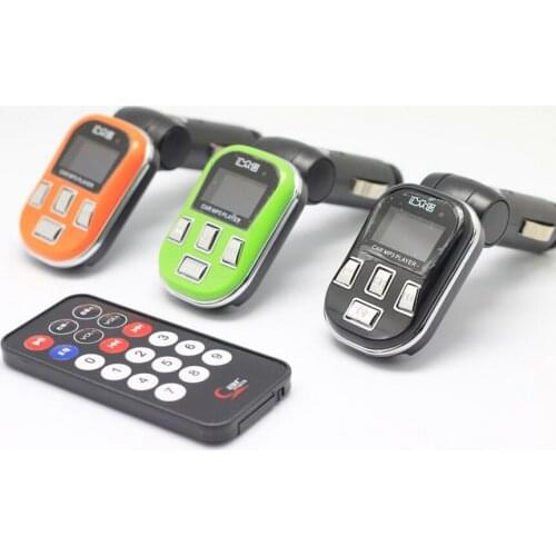 Car FM Transmitter Kit Bluetooth MP3 PlayerModulator Handsfree LCD with Dual USB Charger