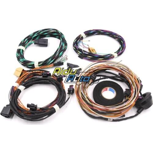 FOR Passat B7 CC Front & Rear Auto Parking Assist 12K Pla 2 .0 Upgrade OPS Install Harness Wire