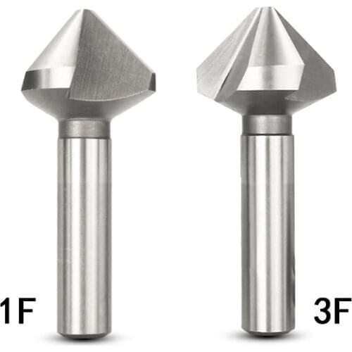 1F 3F Straight Shank Chamfering Knife 90 Degree 8.3mm 10.4mm 12.4mm 6.3mm 16.5mm 20.5mm 25mm Chamfering Miliing Cutter Tool