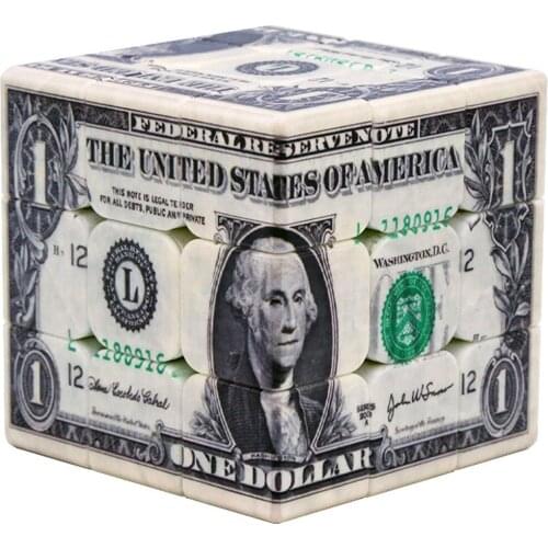 Creative Dollar Pattern Neo Cube Magic UV Printing Professional Cubes Puzzle SpeedCube Educational Toys For Children Adult Gifts