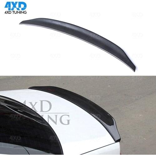S3 Carbon Spoiler Caractere Style For Audi A3 8V Carbon Fiber Rear Trunk Spoiler Wing Sedan 2014 2015 2016 2017 2018 2019