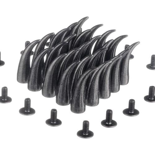 20sets 21mm Bronze Color Cat Claw Studs and Spikes Metal Screw Back DIY Craft Cool Punk Garment Rivets Leather-craft Findings
