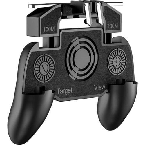 Pubg Controller Gamepad Pubg Mobile dzhostik Trigger L1R1 Fire Shooter Joystick Game Pad Phone Holder Cooler Fan with Power Bank