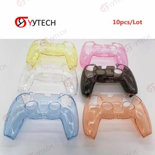 YYTECH 2021 New Crystal Controller Protective Case For PS5 Gamepad Controle Playstation 5 Game Accessories