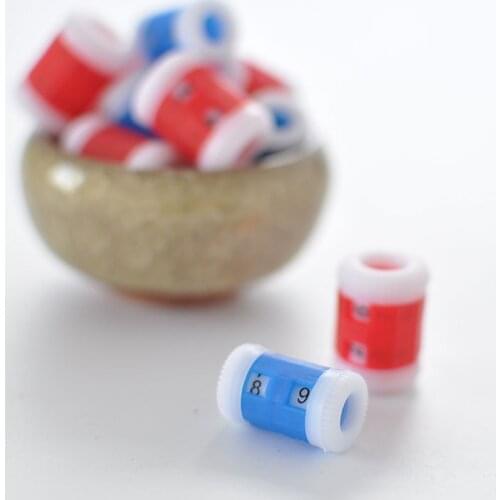 1PCS Plastic Crochet Knitting Needles Row Counter Knitter Needle Stitch Count Sewing Tools Accessory