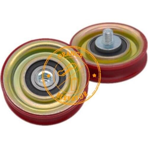 Elevator Door Hanger Roller OD74mm W19mm Bearing 6203RS