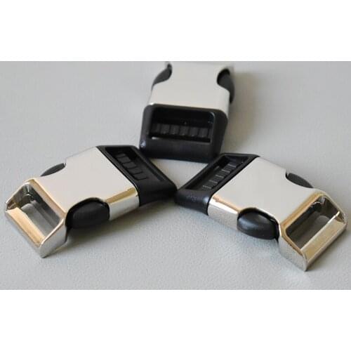 20 pcs release buckle environment metal buckle 25mm DIY sewing pet supplies dog collar accessories durable hardware