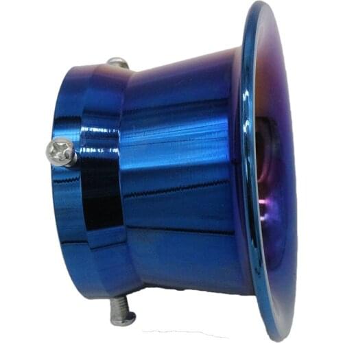 50mm Colorful Motorcycle Carburetor Air Filter Wind Cup Horn Cup For PWK OKO KOSO Mikuni 24 26 28 30 32 34mm Air Filter Joint