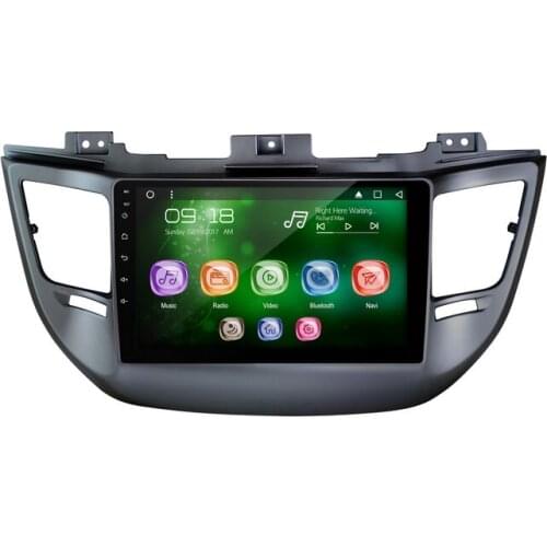 Allways 9" IPS Screen Android 9.0 Octa-core Ram 2GB Rom 32GB Car Multimedia for Hyundai Tuscom 2014-2016 with 2.5D Touch screen