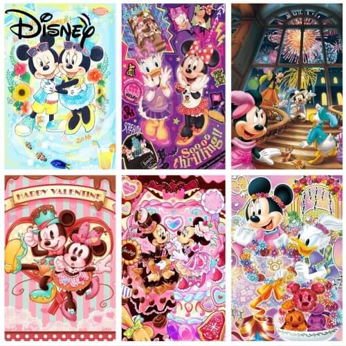 5D Diamond Painting Full Square Disney Cartoon Mickey Cross stitch Kit Diamond Embroidery Picture of Rhinestone Decor Gift