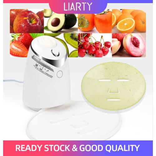 DIY Automatic Face Mask Maker Machine Facial Treatment Fruit Natural Vegetable Collagen Home Use Beauty Skin Care English Voice