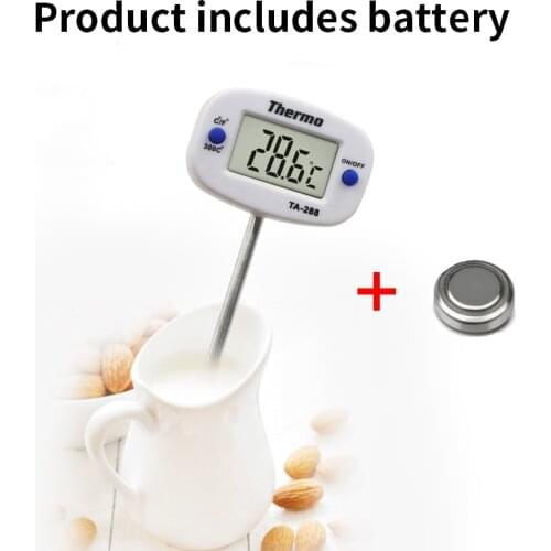 1PCS Digital Kitchen Thermometer For BBQ Electronic Digital Food Probe Thermometer BBQ Water Milk Meat Temperature Kitchen Tools