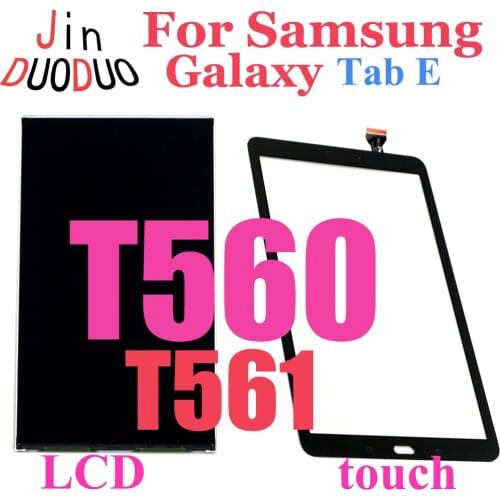 For Samsung Galaxy Tab E T560 SM-560 T561 SM-T561 LCD Display With Touch Screen Digitizer Sensor Tablet Panel