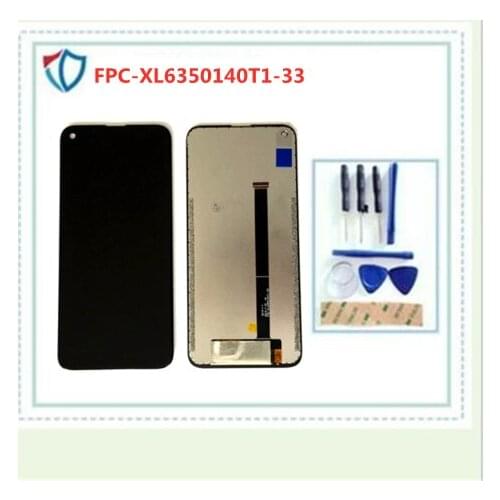 FPC-XL6350140T1-33 LCD Display+Touch Screen Digitizer High Quality Black Color With Tools Tape