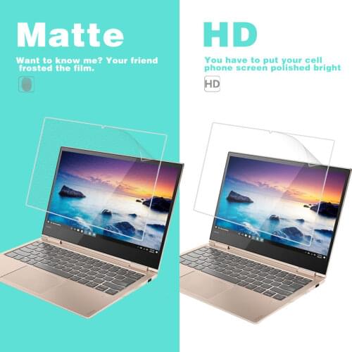 Glossy HD Clear Film For Lenovo Yoga 730 13.3 in Matte Film of Anti-Glare Screen Protector Plastic Protective Film Table guard