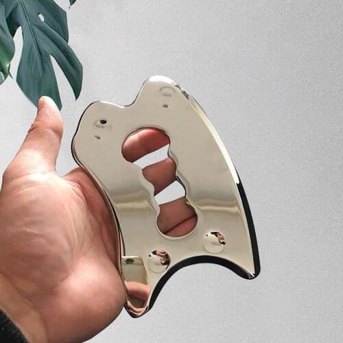 Gua Sha Tool Steel Manual Scraping Massager Skin Tissue For Myofascial Release Mobilization Physical Tool Therapy