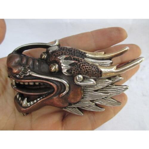 Delicate Copper bibcock of China collection.Belt buckle to ward off bad luck