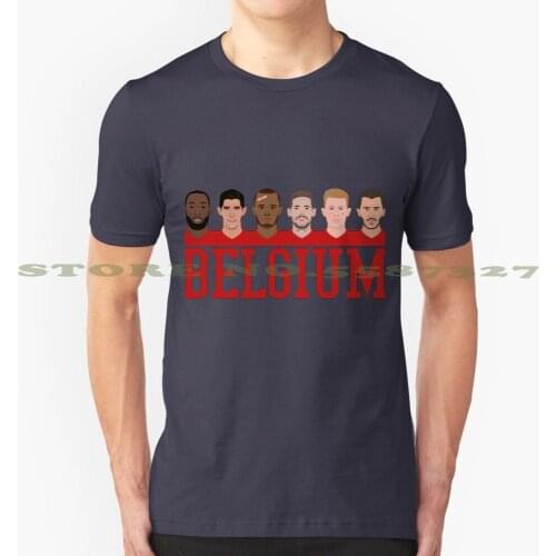 Belgium Team Fashion Vintage Tshirt T Shirts Belgium Red Devils Rode Duivels