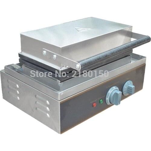 Commercial Square Shape Waffle Maker Electric Waffle Baking Machine Plaid Cake Furnace Machine Heating Machine FY-115