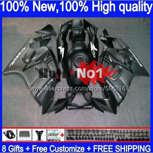 Body +Tank For HONDA CBR600 F2 FS CBR600FS Matte grey 1MC.127 CBR 600F2 600 F2 CBR600F2 1991 1992 1993 1994 91 92 93 94 Fairing