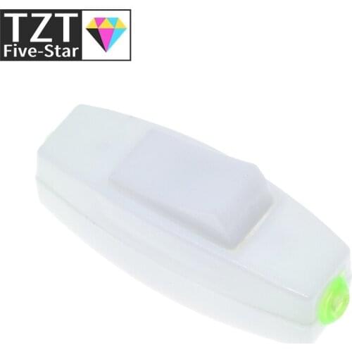 TZT 2019 Rocker Switch AC 110V 220V 6A Lnline ON/OFF Table Lamp Desk Light Cord Control Switch Dropshipping 0105