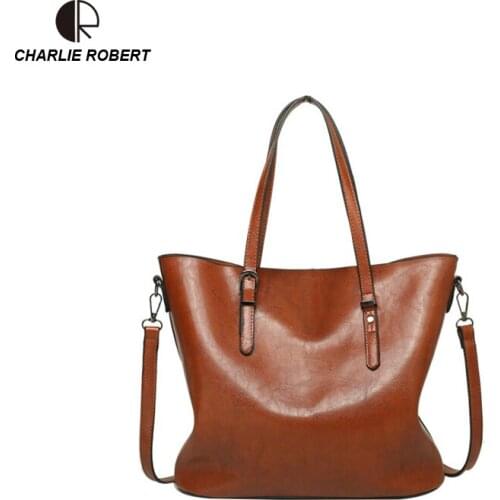 2019 New Spring Style Dress Casual Women Lady Solid Shoulder Bags PU Large Capacity Casual Tote Handbags YX304