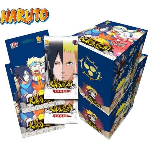 New 2021 Anime Naruto Card 6 Generations Rare SSP Cards Limited Collection Kids Christmas Gift Toys