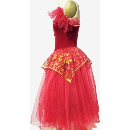 New ballet dress girls dance wear dance dress tutu skirts tulle Dance wear