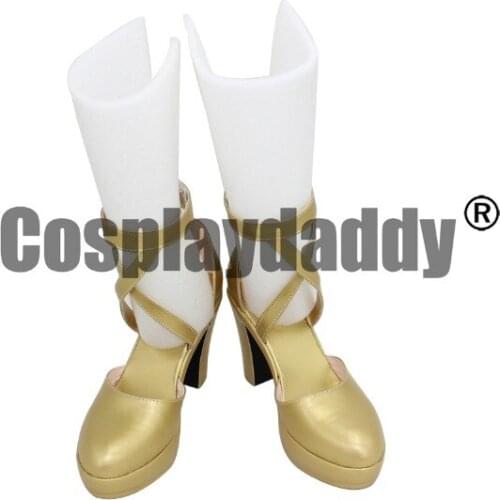 Fire Emblem Awakening Dark Mage Tharja Sallya Game Cosplay High Heel Shoes X002