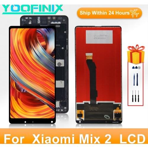 “5.99” Original For Xiaomi Mi Mix 2 Display LCD Touch Screen Digitizer Display Replacement Parts For Xiaomi Mi Mix Evo LCD MIX 2