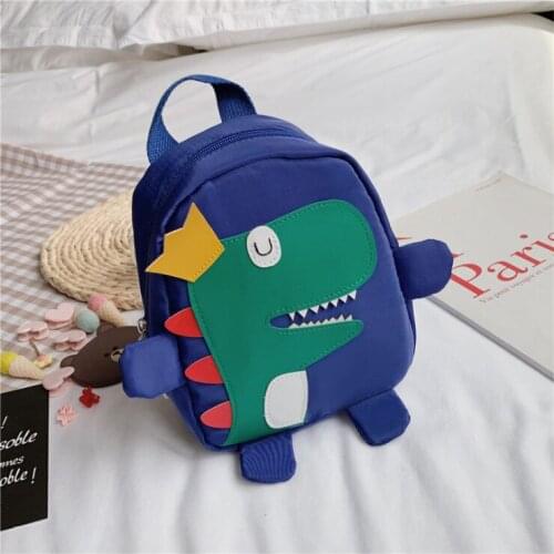 New Cute Cartoon Kids Plush Backpacks Fashion Girls Boys Oxford School Students Lovely Kindergarten Dinosaur Backpack Bags