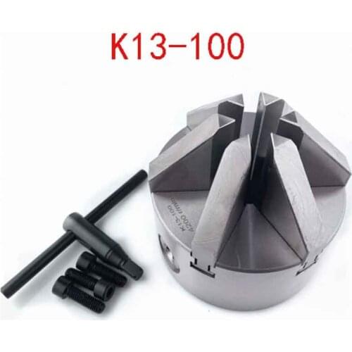 SAN OU K13 Series(Single Positive Claw) K13-100/100mm Self-centering Six Slope Jaws Chuck