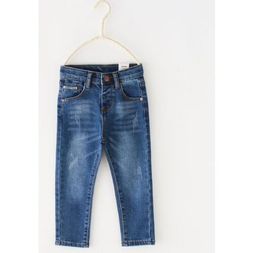 Spring Girls Jeans Baby Kids Jeans for Children Boys Girls Leggings Denim Pants Toddler Pants Girls Kids Pants for Boy Girl 2-8Y