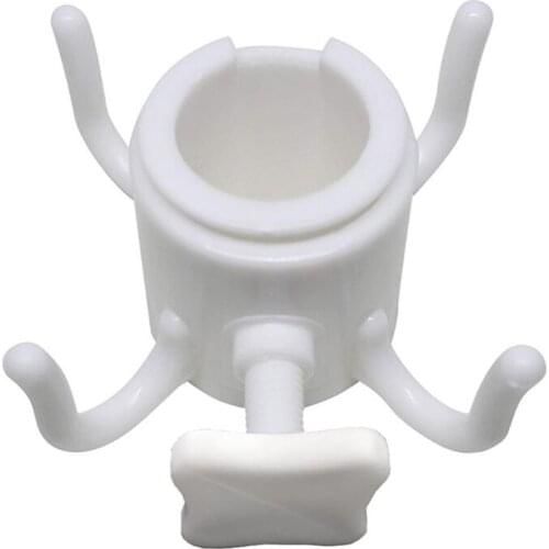 Y1UU Beach Umbrella Hanging Hook, 4-prongs Plastic Umbrella Hook Hanging for Towels/Hats/Clothes/Camera/Sunglasses/Bags-Durab