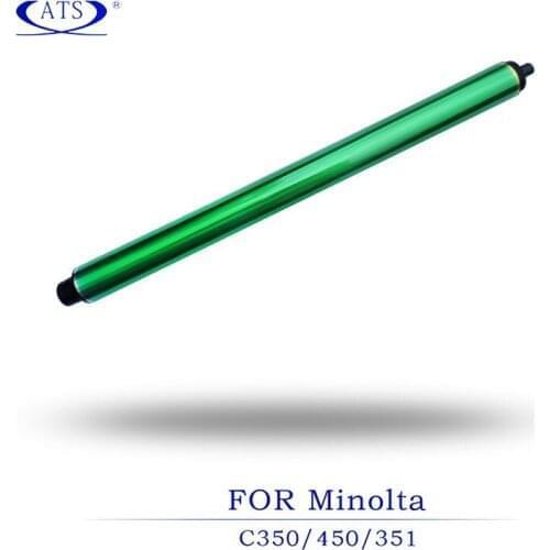 2pcs/lot opc drum for Konica Minolta C 350 450 351 compatible copier spare parts C350 C450 C351 DRUM MACHINE C-350 C-450 C-351