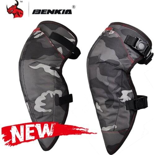 BENKIA Motorcycle Knee Pads Motocross Knee Protector Guard Winter Warm Moto Knee Protector Protective Gear Motorbike Ridng Knee