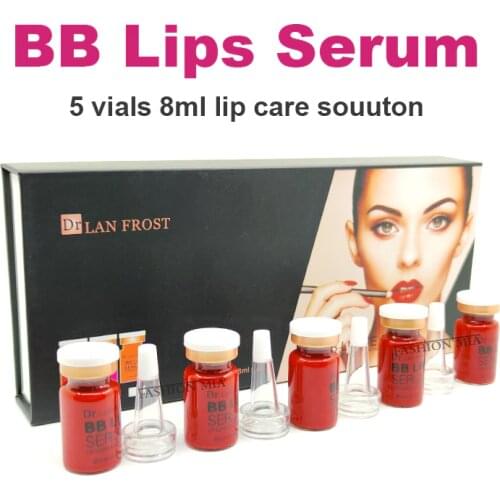 8ml Meso BB Lips Glow Treatment Ampoule Korean Lip Gloss BB Cream Glow Serum For Lip Blush Pigment Microneedles Dr Pen Treatment
