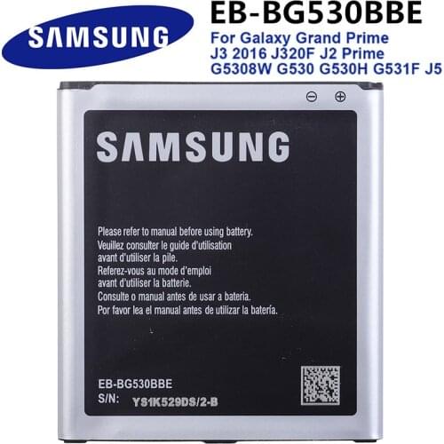 EB-BG531BBE EB-BG530BBE Battery for Samsung Galaxy J2 Prime SM-G532F/DS SM-J3110 J3109 J500FN SM-J5009 G530FZ SM-G5308W SM-J320F