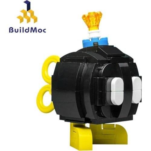 MOC HeavenS Game Bob-omb Super Cartoon Character MOC-21520 Model Creative Building Block Toy Children Gift