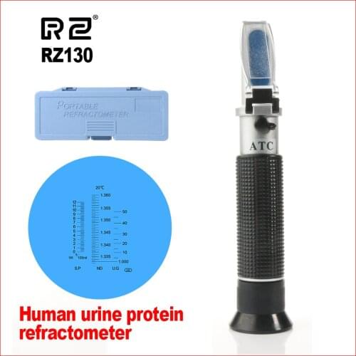 RZ Human Urine protein Tester Tool refractometer Handheld Refractometer Hydrometer Human Urine protein concentration RZ130