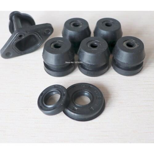 Chinese Chainsaw Oil Seal Rubber Damper Intake Manifold Kit For 25CC 2500 Spare Parts